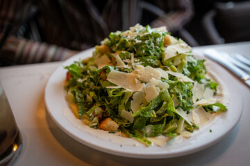 A Beautiful Ceasar Salad in Sedona Arizona