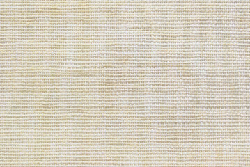 Old beige canvas fabric for background, linen texture background