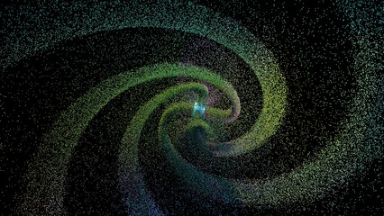 abstract background with spiral