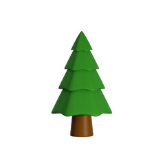 3d Christmas Pine Tree