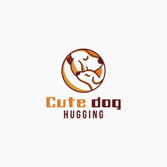 Logo for online shop selling premium dog beds vector