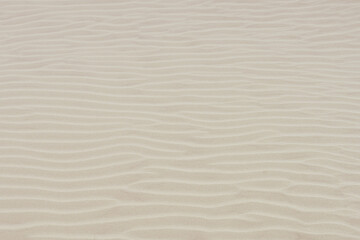 Fototapeta na wymiar Abstract sand ripples background. Textured beach wallpaper. 