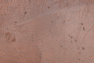 Brown Old Leather Torn Ripped Material Surface Texture Vintage Worn Background