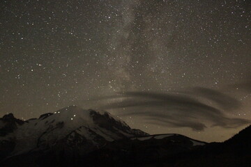 Mt Rainier Milky Way