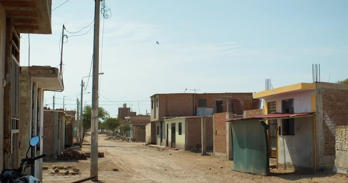 Neighborhood street in Chiclayo, Peru