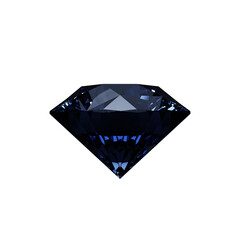 blue diamond isolated