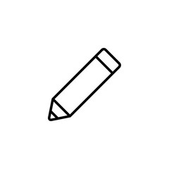 Pencil icon vector illustration. pen sign and symbol. edit icon vector