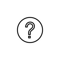 Question icon vector illustration. question mark sign and symbol