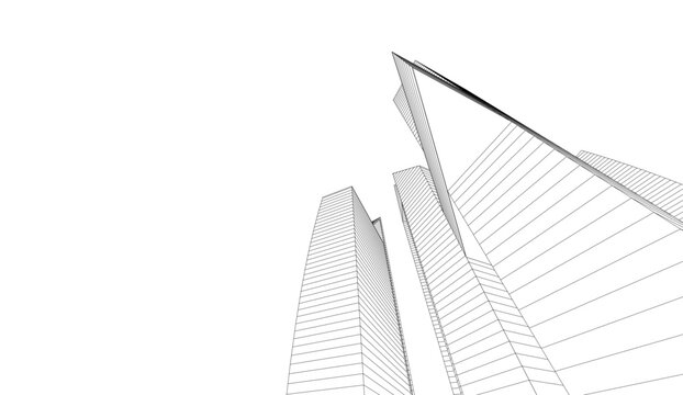 white office building