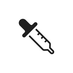 pipette icon vector design illustration