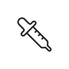 pipette icon vector design illustration