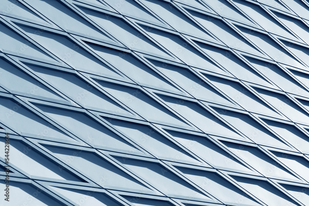 Poster Exterior of modern architecture. Building abstract background
