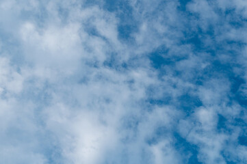 Clouds  background with blue sky