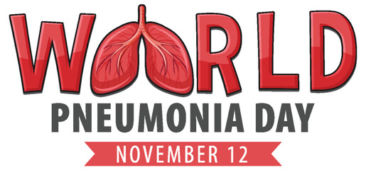 World Pneumonia Day Poster Design