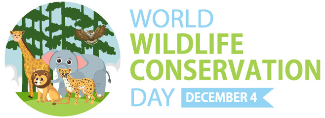 World Wildlife Conservation Day Banner Design