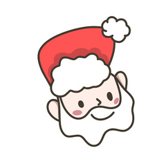 Santa Claus Cute Cartoon Christmas Element