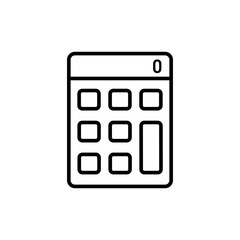 Calculator icon vector design templates