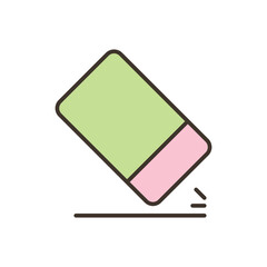 Eraser icon vector design templates