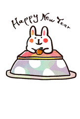 2023年　卯年　年賀状