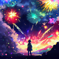 happy new year celebration