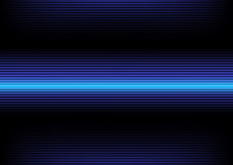 Abstract blue glow background, lights beam background, hi-tech background, line neon light digital technology. vector art illustration.