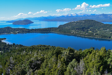 Fototapeta na wymiar Photography of Bariloche Argentina, Patagonia, Lake. Landscape, Dream, Beatiful view