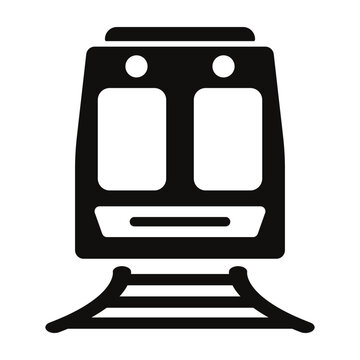 Public transport icons set. Vector
