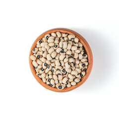 Black Eye Pea (Lobia, Cowpeas). Black Eye Pea in Pottery