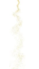 紙吹雪　金色　乱気流