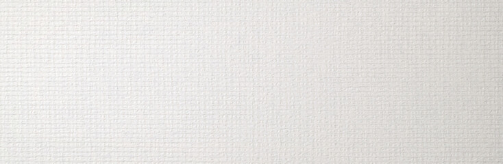 キャンバス調の質感のある白い紙の背景テクスチャー