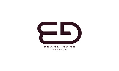 EDC, CEG, Abstract initial monogram letter alphabet logo design - obrazy, fototapety, plakaty