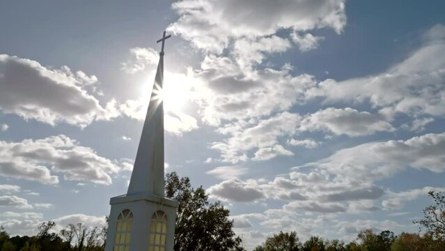 Classic Church Steeple