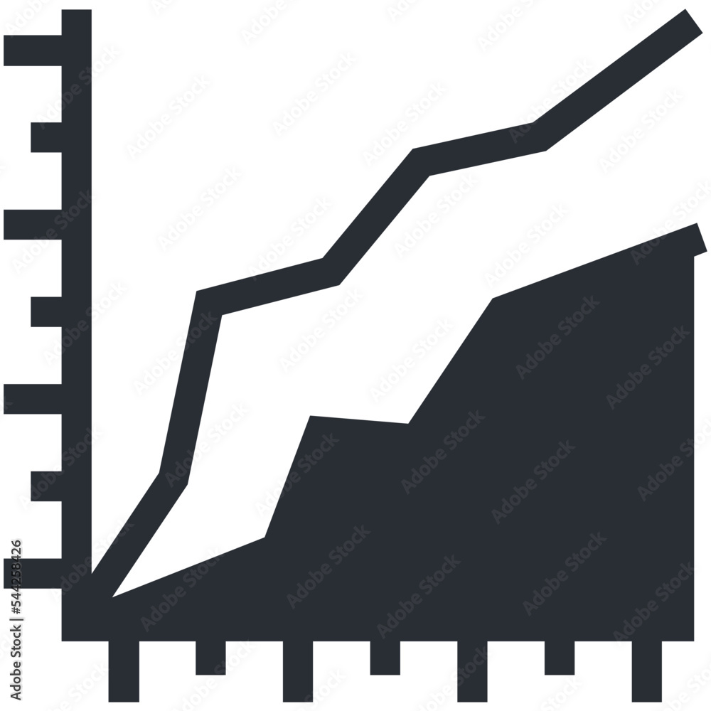 Poster business graph