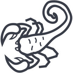 Scorpio Vector Icon
