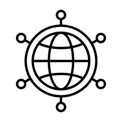 Global Network Icon