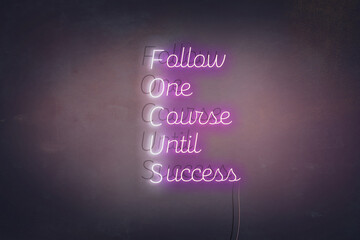 Follow one course untill success - 544263443