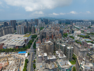 Aerial view of Taiwan residential district