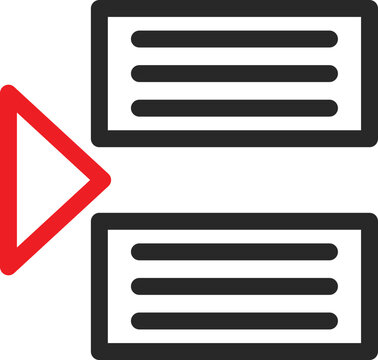Playing Vector Icon which is suitable for commercial work and easily modify or edit it
