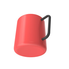 red watering can