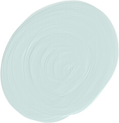 Obraz premium blue oil acrylic brush stroke badge banner background