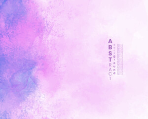 Abstract watercolor textured background. Design for your date, postcard, banner, logo.