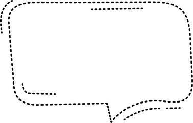 Retro empty comic bubbles and elements set with black halftone shadows on transparent background. Vector illustration, vintage design, pop art style.