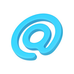 Decorative blue WWW label internet contact communication website finding realistic 3d icon