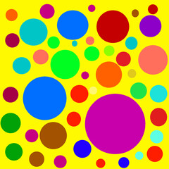 abstract background with circles