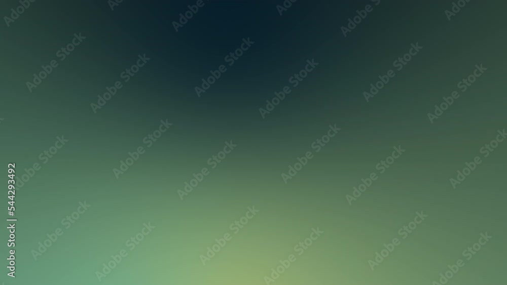 Aufkleber Abstract colorful gradient moving blurred loop background. The colors vary with position, producing smooth color transitions in green yellow purple teal blue 