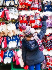 Fotografia de viajes en navidad con comida típica