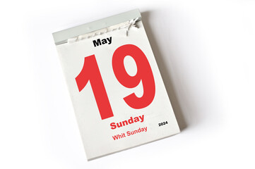  19 May 2024 Whit Sunday