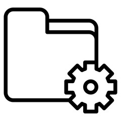 option folder file document digital icon