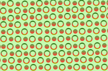 seamless pattern background with circles