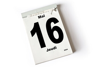  16 Mai 2024